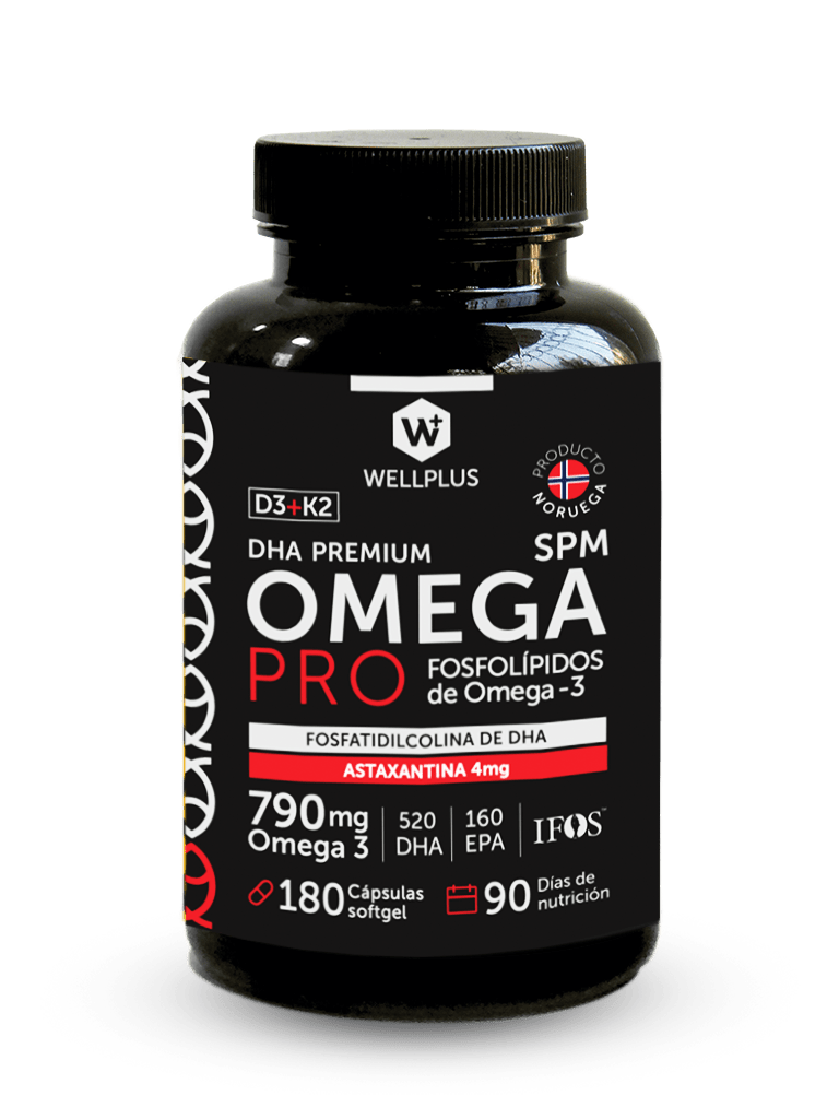 Omega Pro 180 cap Wellplus - WELLPLUS - Aldea Nativa