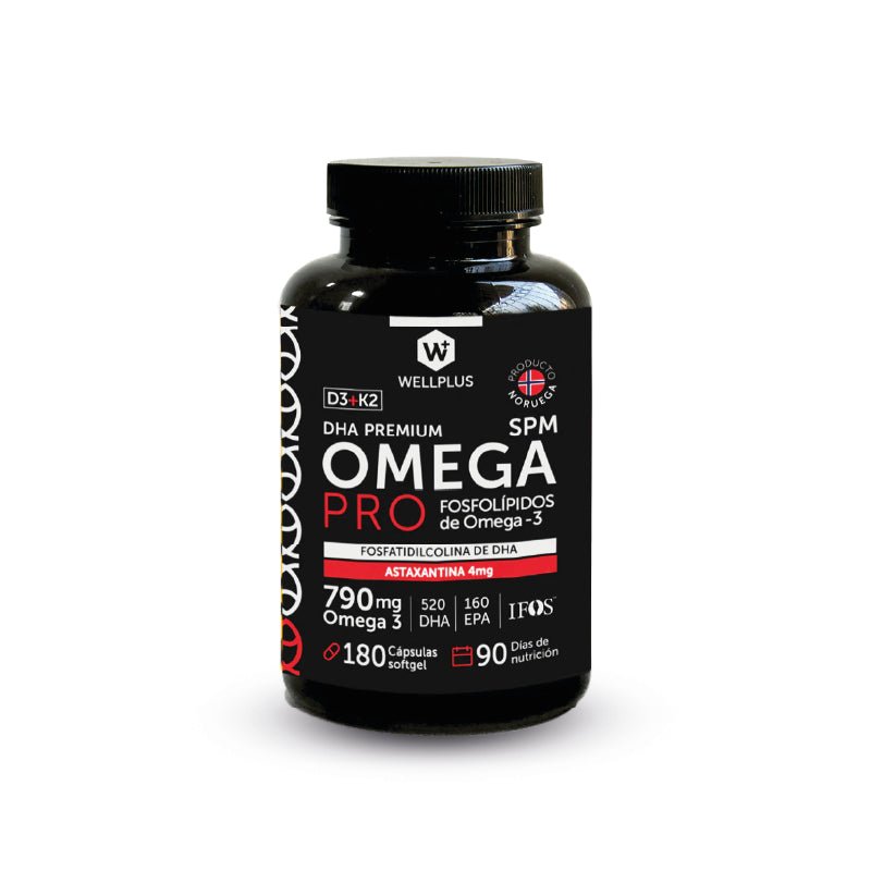 Omega Pro 180 cap Wellplus - WELLPLUS - Aldea Nativa