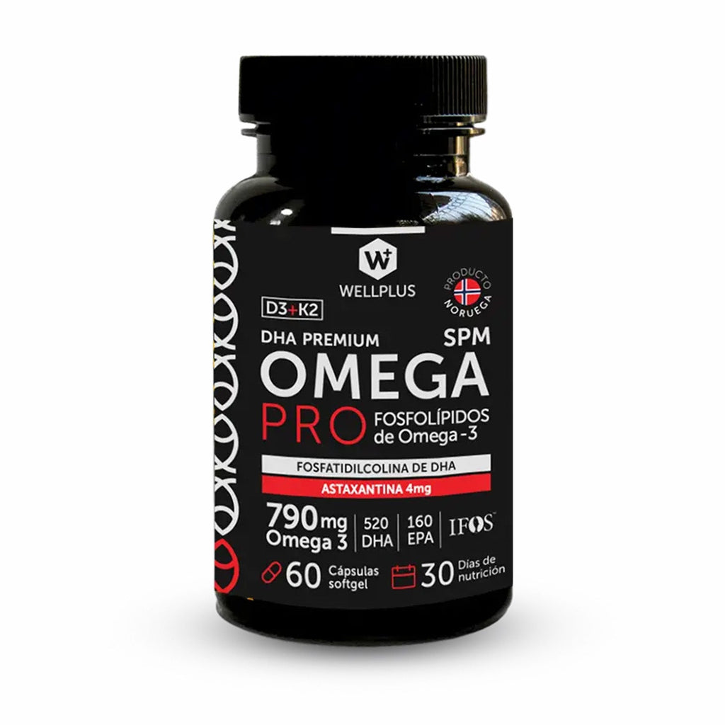 Omega Pro 60 cap Wellplus - WELLPLUS - Aldea Nativa
