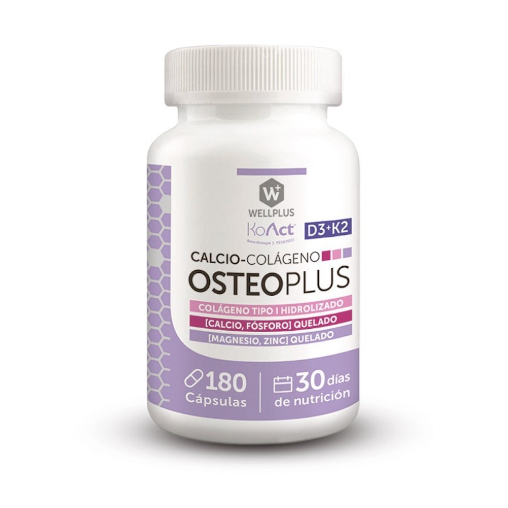 Osteoplus Wellplus 180 Cap - WELLPLUS - Aldea Nativa