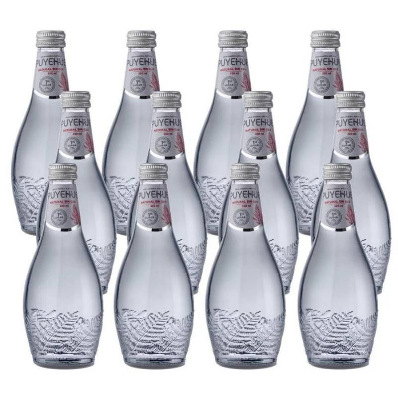 Pack 12 Agua Mineral Sin Gas Puyehue 330 Ml - PUYEHUE - Aldea Nativa