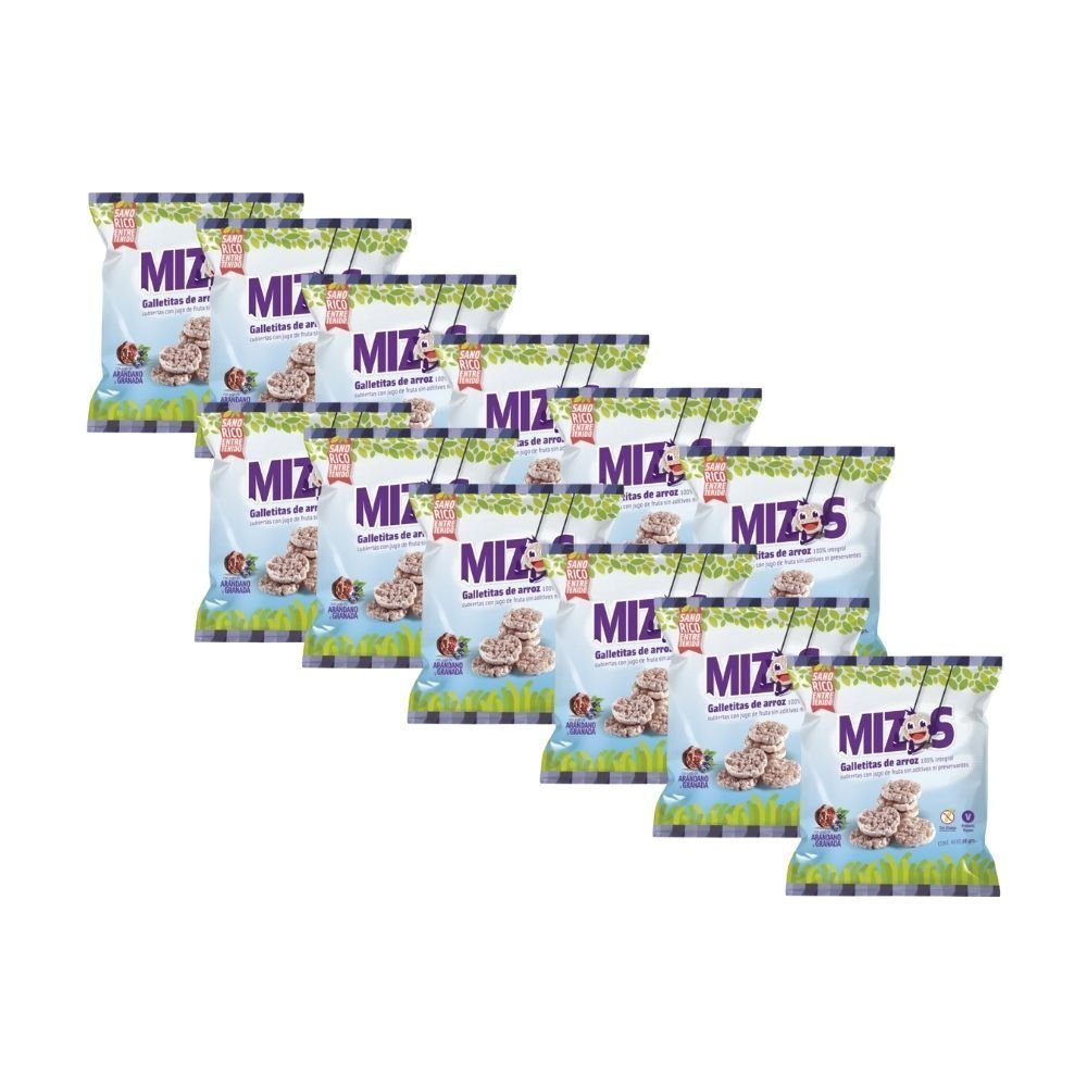 Pack 12 Arandano Granada Mizos 16 Gr - MIZOS - Aldea Nativa