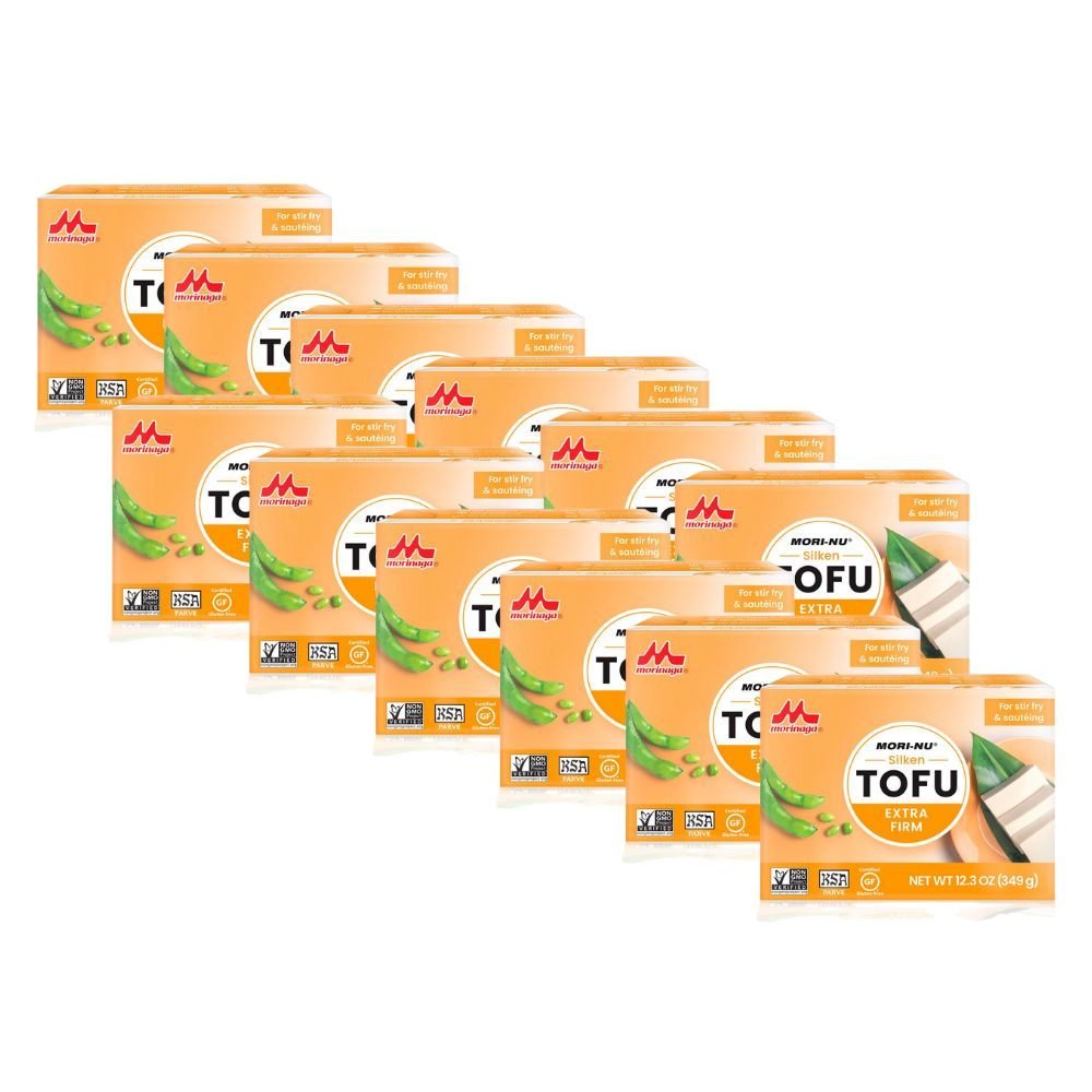 Pack 12 Tofu Extra Firme Nutricional Foods Morinaga 349 Gr - MORINAGA - Aldea Nativa