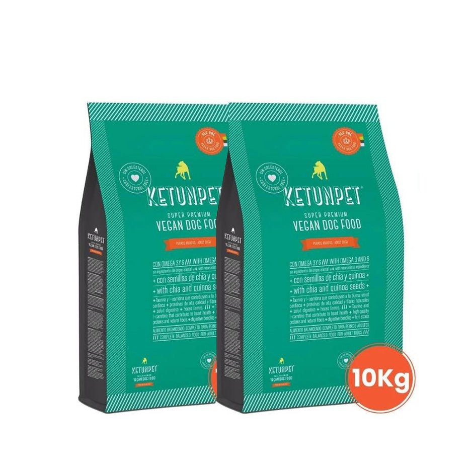 Pack 2 alimento para perro adulto razas medianas y grandes 10 KG KETUNPET - KETUNPET - Aldea Nativa