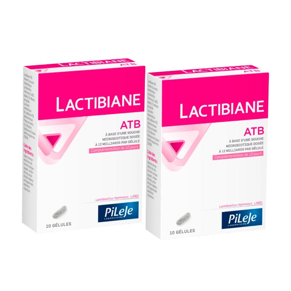 Pack 2 ATB Probiótico Lactibiane Pileje 10 Cap - PILEJE - Aldea Nativa