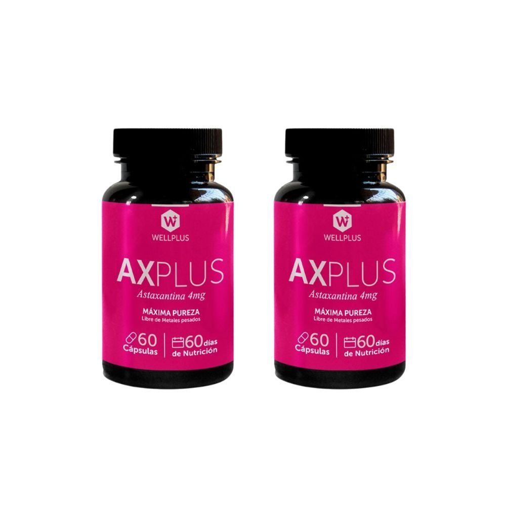 Pack 2 Ax Plus 60 Cap Wellplus – Aldea Nativa