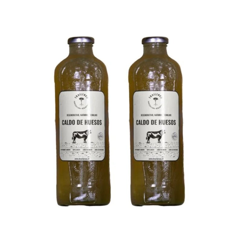 Pack 2 Caldo de hueso 930 ml Trailenco - TRAILENCO - Aldea Nativa