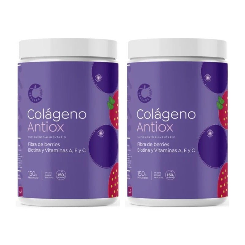 Pack 2 Colageno antiox 150 gr Cascara Foods - CASCARA FOODS - Aldea Nativa