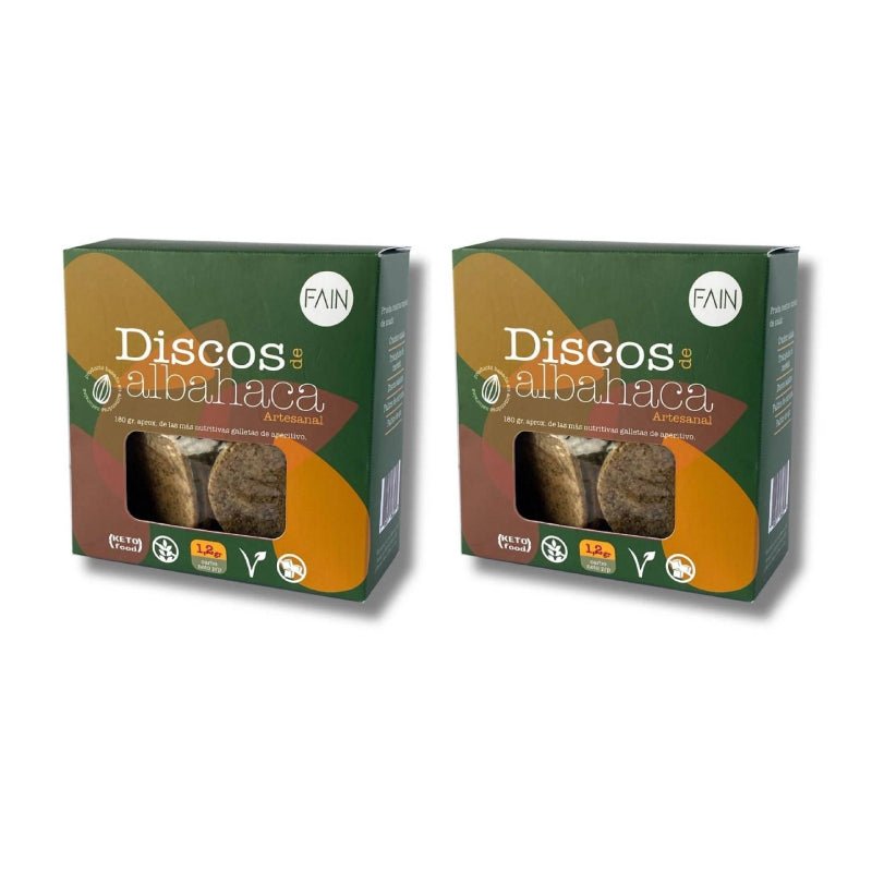 Pack 2 Discos albahaca 150 gr Fain - FAIN - Aldea Nativa