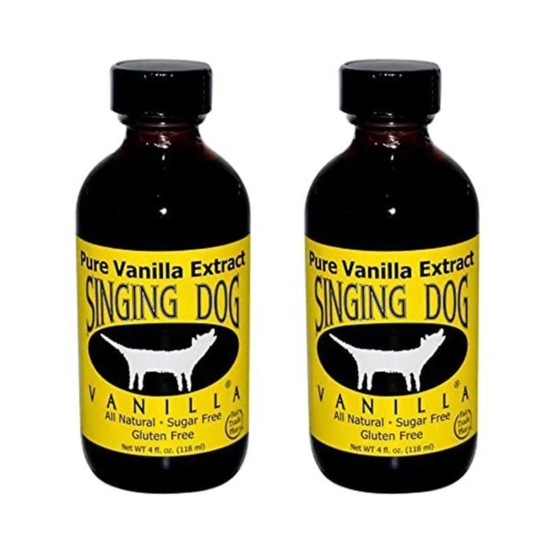 Pack 2 Extracto de vainilla org 59 ml Singing Dog - SINGING DOG - Aldea Nativa