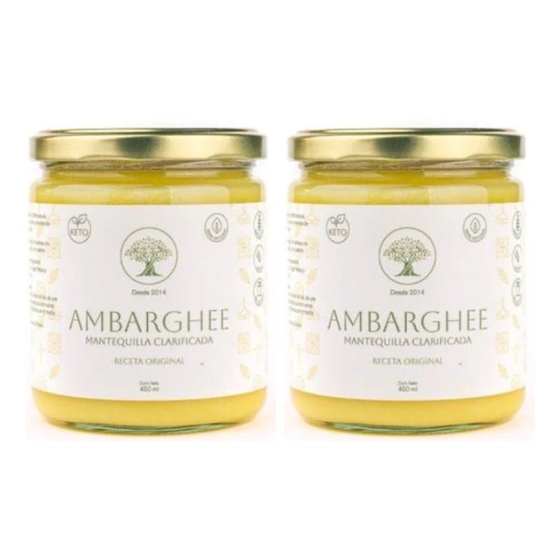 Pack 2 Ghee 450 ml Ambar - AMBAR GHEE - Aldea Nativa