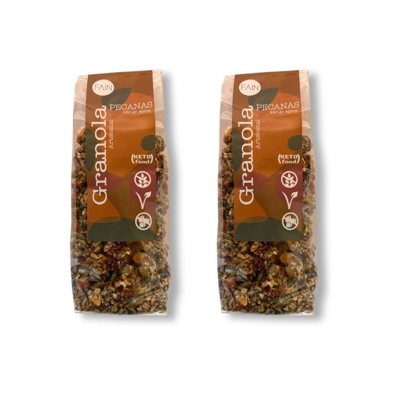 Pack 2 granola Keto 250 gr Fain - FAIN - Aldea Nativa