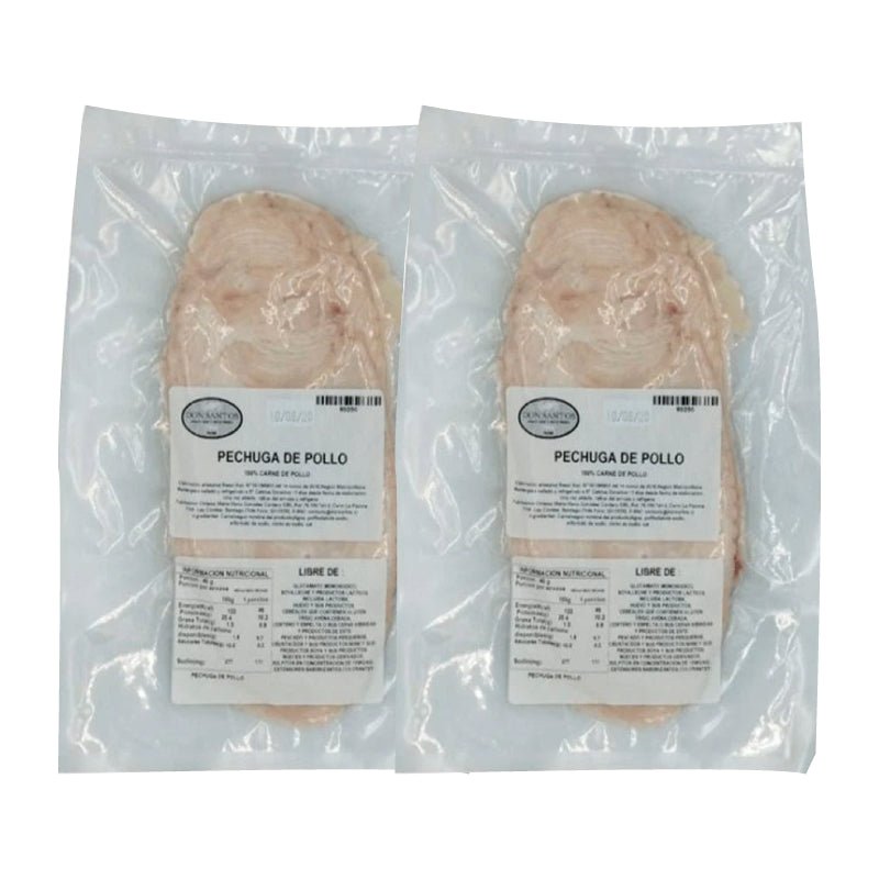 Pack 2 Jamon pollo 250 gr Don Santos - DON SANTOS - Aldea Nativa