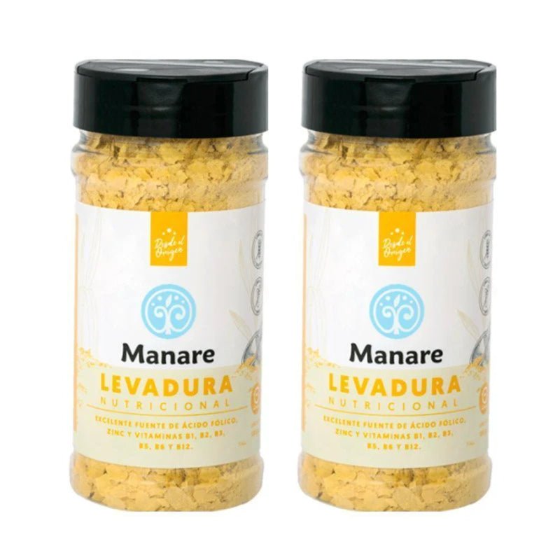 Pack 2 Levadura Nutricional 100 gr - MANARE - Aldea Nativa