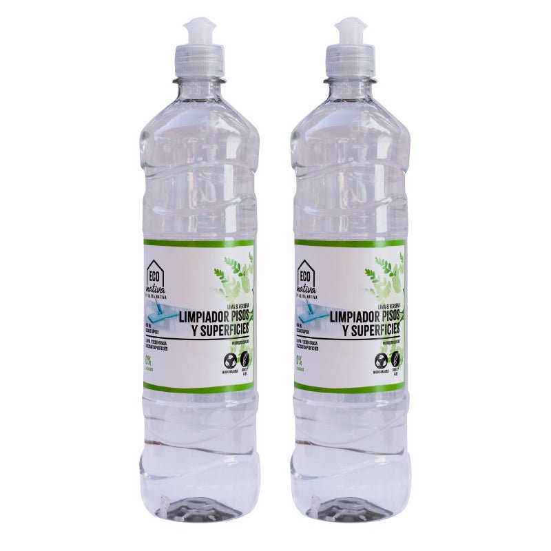 Pack 2 Limpiador Multiuso Econativa 900 ml - ECONATIVA - Aldea Nativa