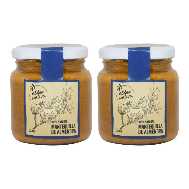 Pack 2 Mantequilla Almendra Aldea Nativa 250 Gr - ALDEA NATIVA - Aldea Nativa