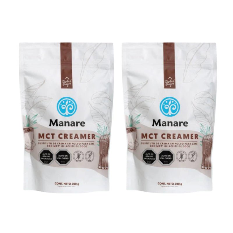 Pack 2 MCT Creamer 200 gr Manare - MANARE - Aldea Nativa