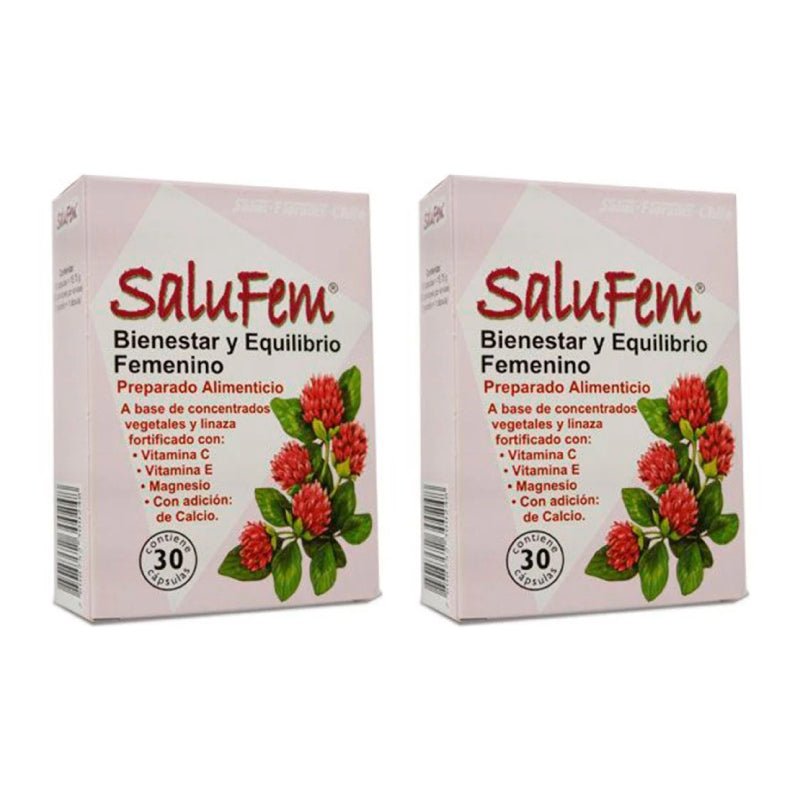 Pack 2 Salusfem 30 cap Salus - SALUS FLORA - Aldea Nativa