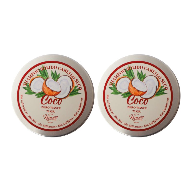 Pack 2 Shampu solido Coco Kern - KERN - Aldea Nativa