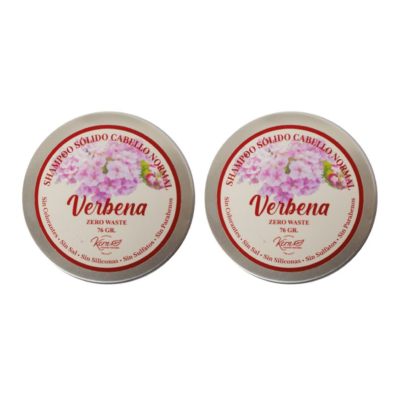 Pack 2 Shampu solido Verbena Kern - KERN - Aldea Nativa