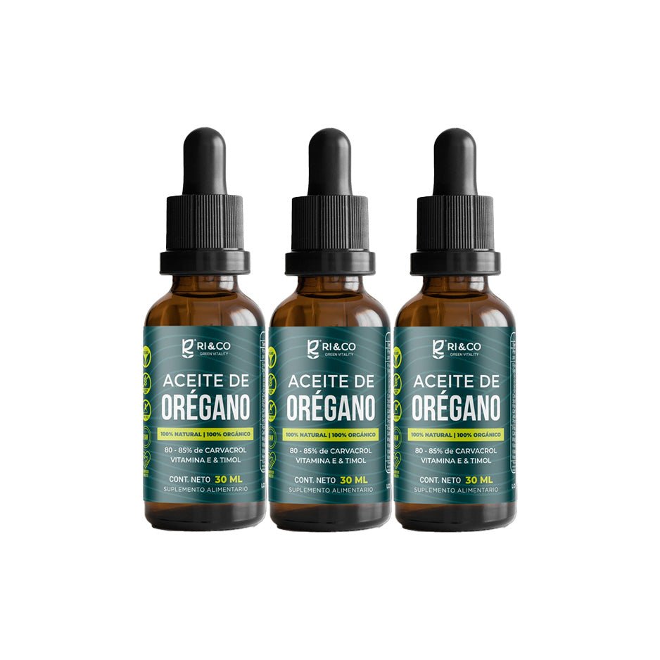 Pack 3 Aceite de oregano 30 ML RI&CO - RI&CO - Aldea Nativa