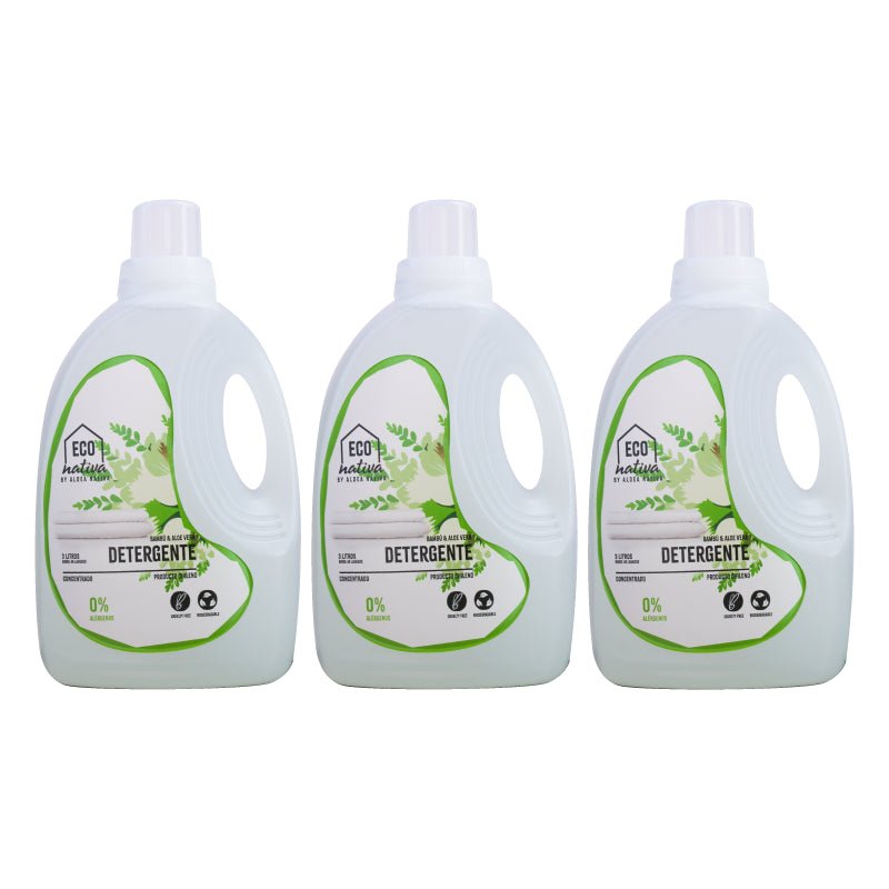 Pack 3 Detergente concentrado Econativa 3 L - ECONATIVA - Aldea Nativa