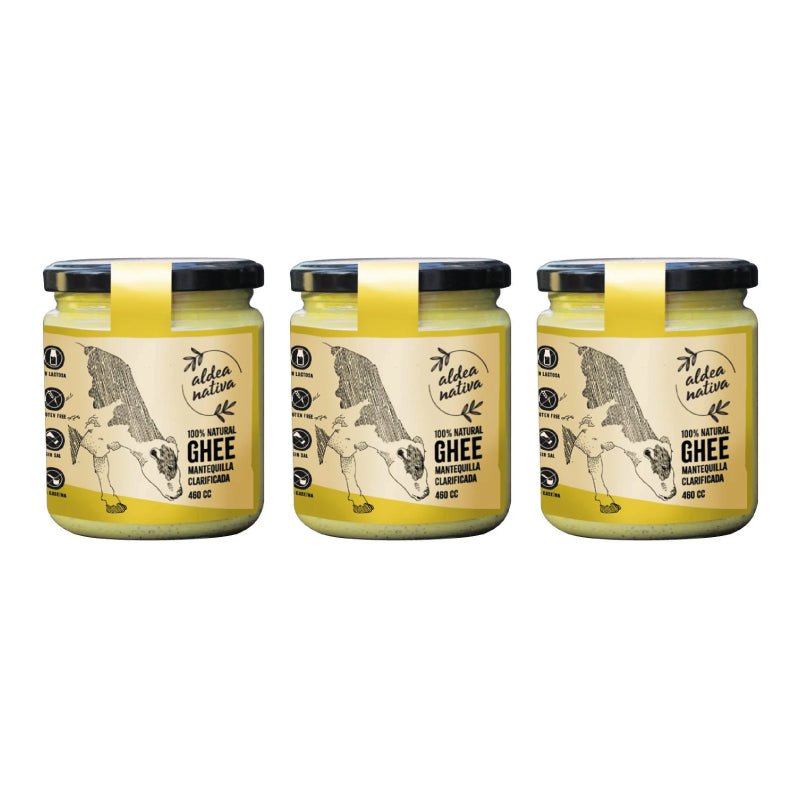 Pack 3 Ghee 460 cc Aldea Nativa - Aldea Nativa - Aldea Nativa