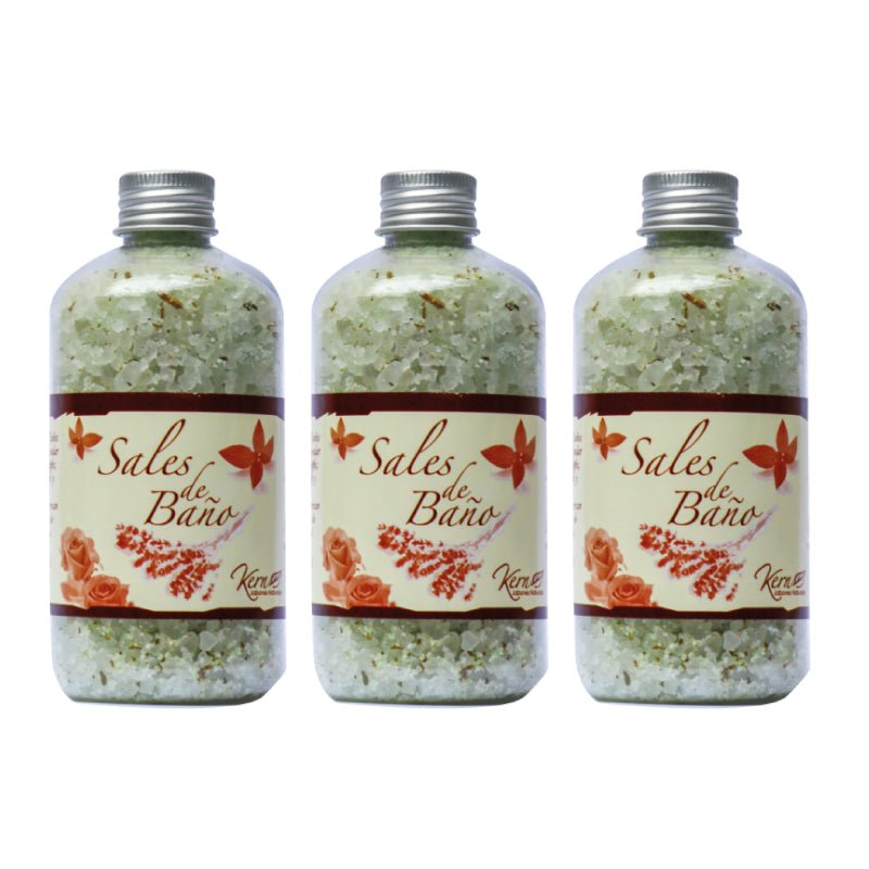 Pack 3 Sal de baño Melisa Kern - KERN - Aldea Nativa