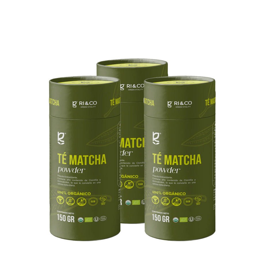 Pack 3 Te matcha 150 GR RI&CO - RI&CO - Aldea Nativa