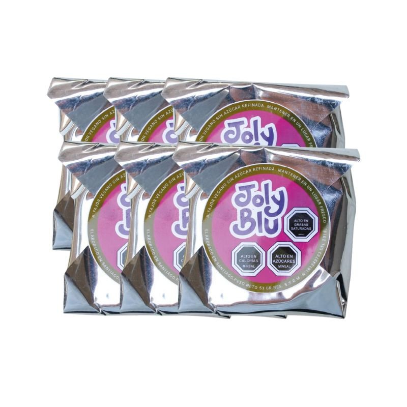 Pack 6 Alfajores Veganos Joly Blu 78 Gr - JOLY BLU - Aldea Nativa