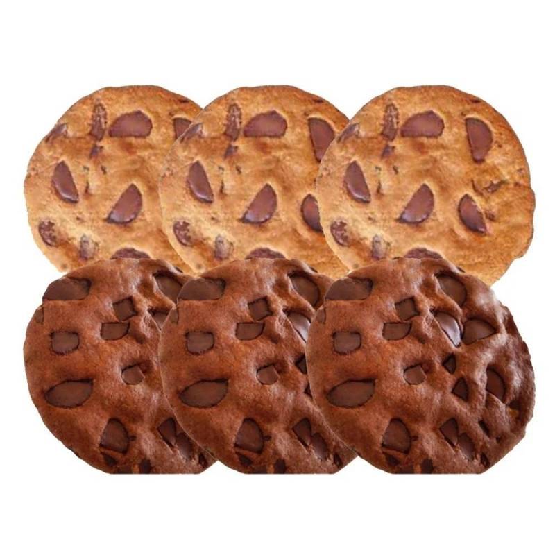 Pack 6 Galletones Chocolate y Chips de Chocolate Joly Blu - JOLY BLU - Aldea Nativa