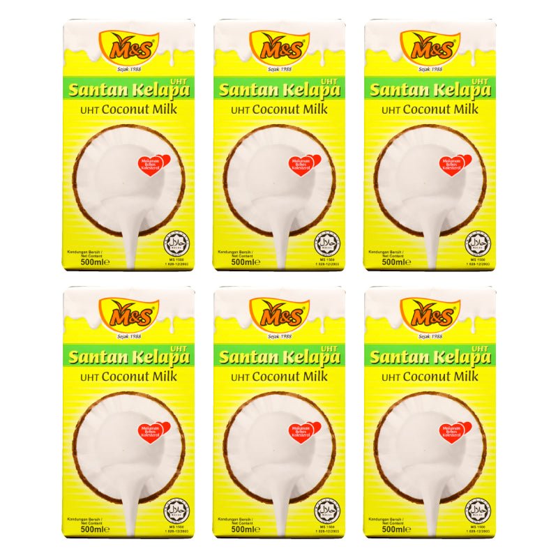 Pack 6 Leche Coco Lady Coconut 500 Ml - LADY COCONUT - Aldea Nativa