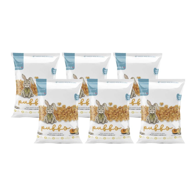 Pack 6 Platano zapallo 10 gr Kuna Foods - KUNA FOODS - Aldea Nativa