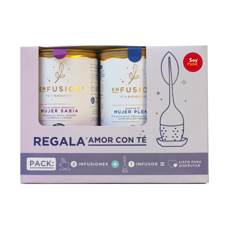 Pack Infusión Lunar Enfusion Te Y Bienestar - ENFUSION TE Y BIENESTAR - Aldea Nativa