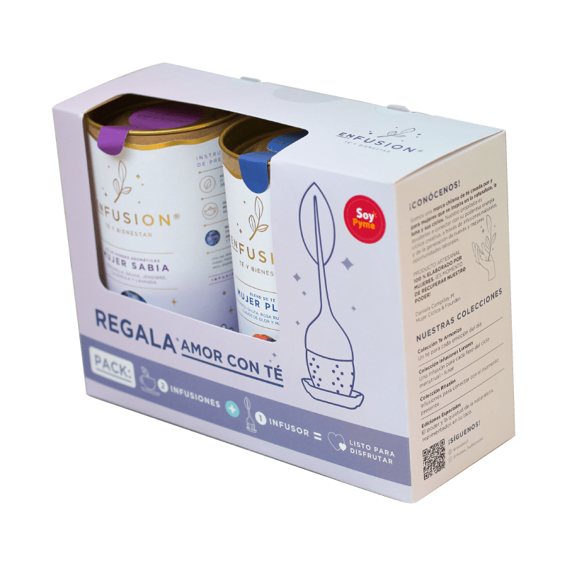 Pack Infusión Lunar Enfusion Te Y Bienestar - ENFUSION TE Y BIENESTAR - Aldea Nativa