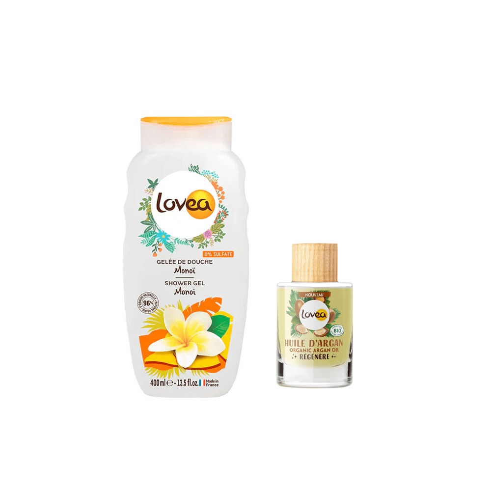 Pack Lovea Aceite y Gel de ducha Monoi - LOVEA - Aldea Nativa