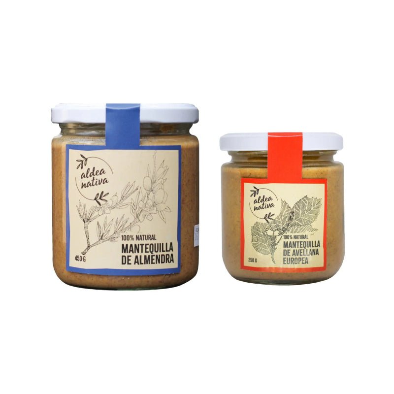 Pack Mantequilla Almendra y Avellana Aldea Nativa - Aldea Nativa - Aldea Nativa