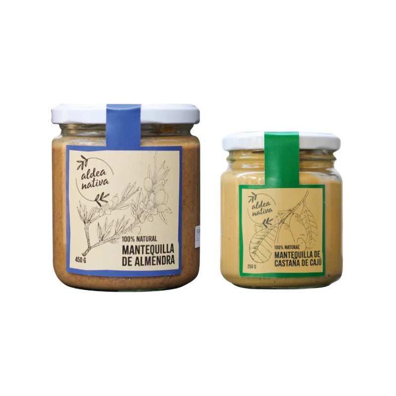 Pack Mantequilla Almendra y Cajú Aldea Nativa - Aldea Nativa - Aldea Nativa