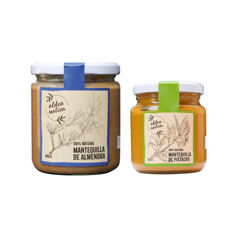Pack Mantequilla Almendra y Pistacho Aldea Nativa - Aldea Nativa - Aldea Nativa