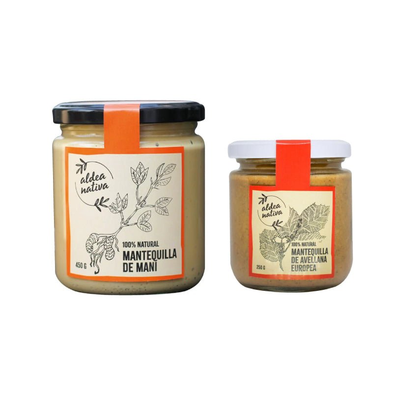 Pack Mantequilla de maní y avellana Aldea Nativa - Aldea Nativa - Aldea Nativa
