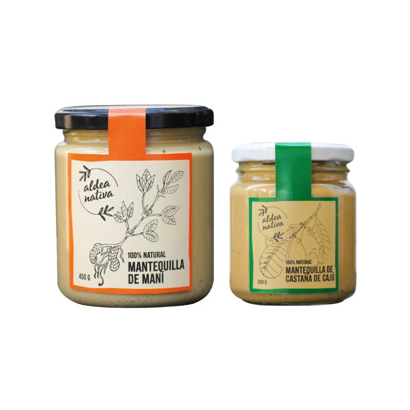 Pack Mantequilla de Maní y Cajú Aldea Nativa - Aldea Nativa - Aldea Nativa
