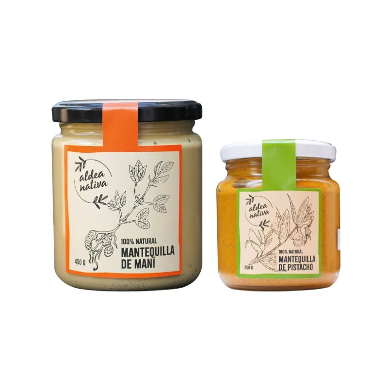 Pack Mantequilla de Maní y Pistacho Aldea Nativa - Aldea Nativa - Aldea Nativa