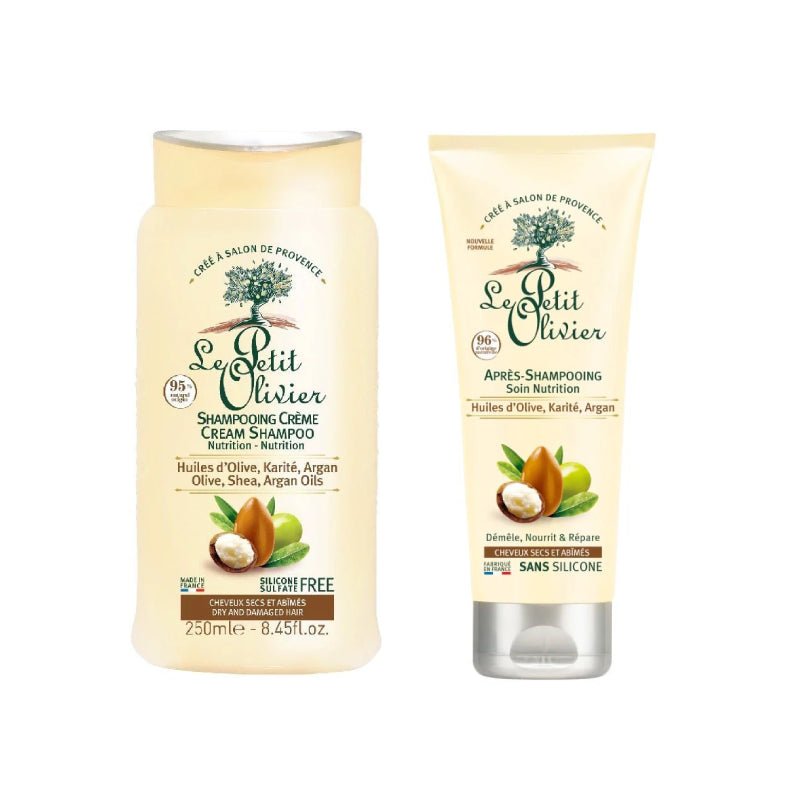 Pack Regalo Pelo Seco y Dañado Le Petit Olivier - LE PETIT OLIVIER - Aldea Nativa