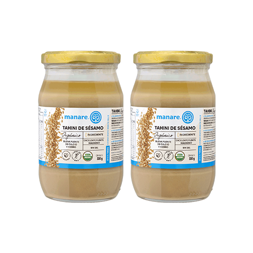 Pack 2 Tahini org 330 gr Manare