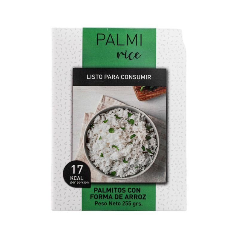 Palmitos con Forma de Palmipasta Arroz - PALMIPASTA - Aldea Nativa