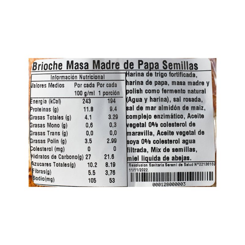 Pan Brioche De Papa Hamburguesa Masa Madre Brotmarkt 4 Un - BROTMARKT - Aldea Nativa