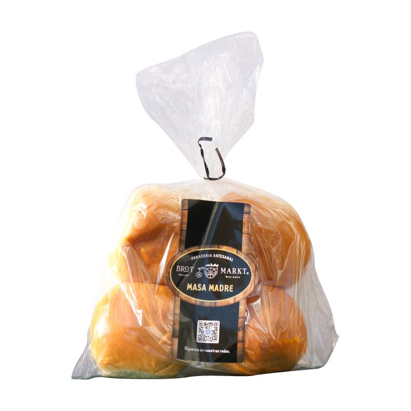 Pan Brioche De Papa Hamburguesa Masa Madre Brotmarkt 4 Un - BROTMARKT - Aldea Nativa