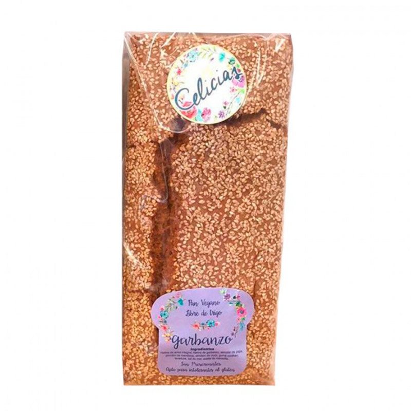 Pan Garbanzo Sin Gluten Celicias 1 Kg - CELICIAS - Aldea Nativa