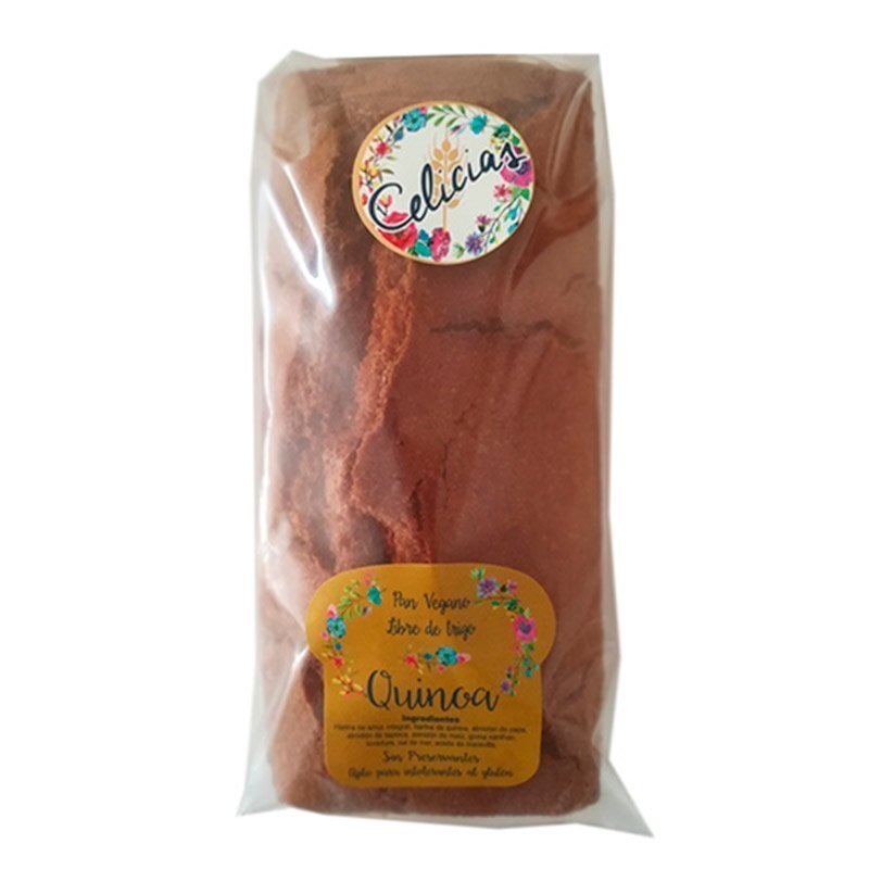 Pan Quinoa Sin Gluten Celicias 610 Gr - CELICIAS - Aldea Nativa