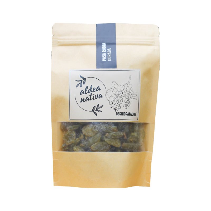 Pasas Rubia Dorada Aldea Nativa 250 Gr - ALDEA NATIVA - Aldea Nativa